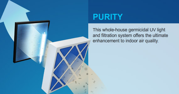 purity uv light installtion